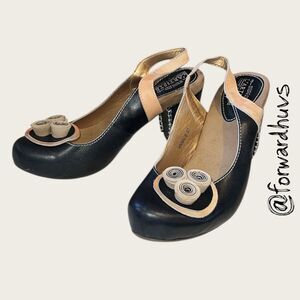 L’Artiste by Spring Step Adorn Slingback Heels – Size 37 (US 6.5–7)